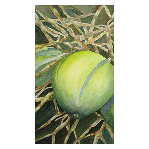 Rosie Brown Coconuts Cuddling Tablecloth