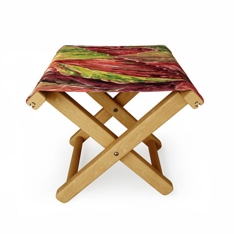 Rosie Brown Coleus Folding Stool
