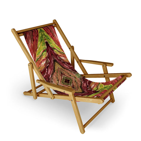 Rosie Brown Coleus Sling Chair