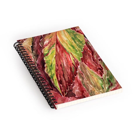 Rosie Brown Coleus Spiral Notebook