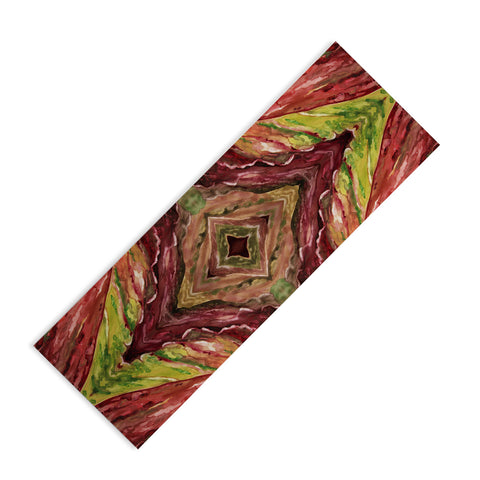 Rosie Brown Coleus Yoga Mat