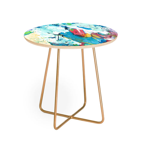 Rosie Brown Color Lust Round Side Table