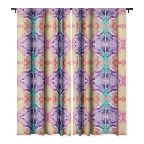 Rosie Brown Color My World Blackout Window Curtain