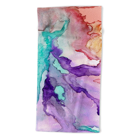 Rosie Brown Color My World Beach Towel