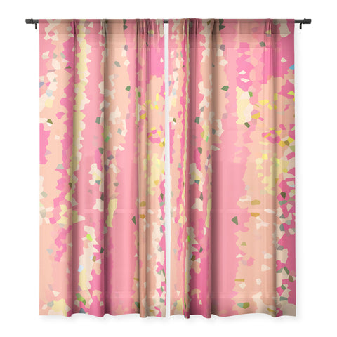 Rosie Brown Confetti Sheer Non Repeat