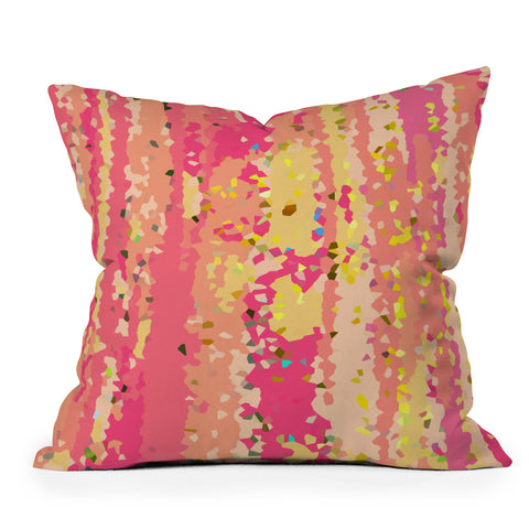 Rosie Brown Confetti Throw Pillow