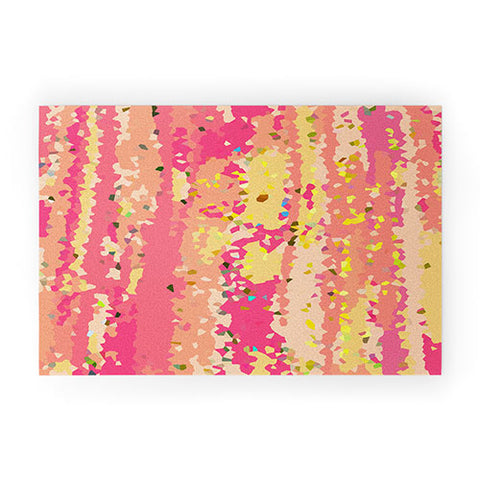 Rosie Brown Confetti Welcome Mat