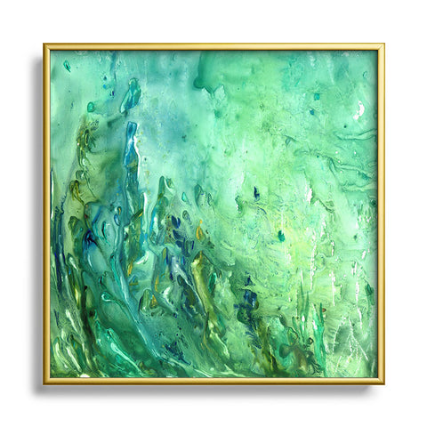 Rosie Brown Cool Off Metal Square Framed Art Print