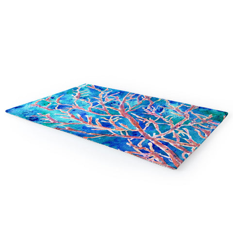 Rosie Brown Coral Fan Area Rug