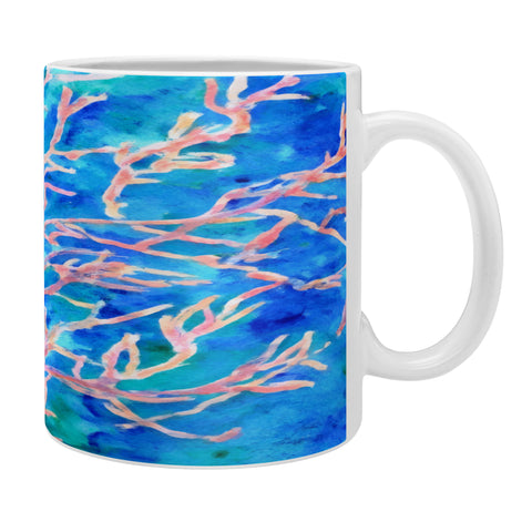 Rosie Brown Coral Fan Coffee Mug