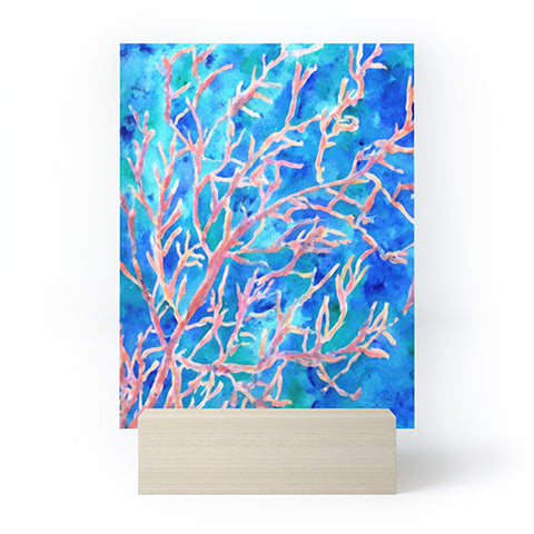 Rosie Brown Coral Fan Mini Art Print