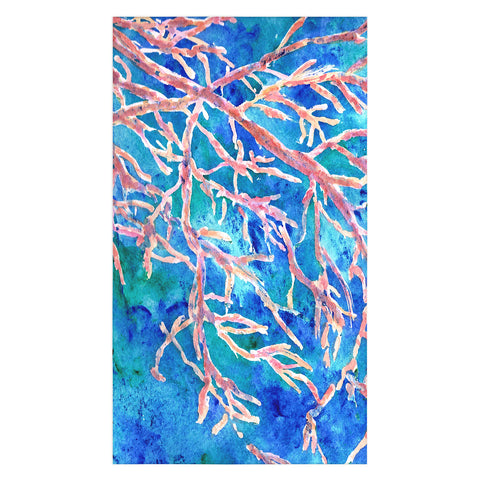 Rosie Brown Coral Fan Tablecloth