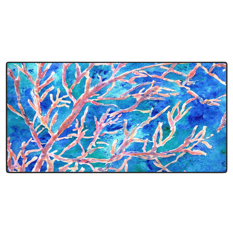 Rosie Brown Coral Fan Desk Mat