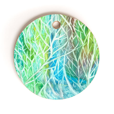 Rosie Brown Coral View Cutting Board Round