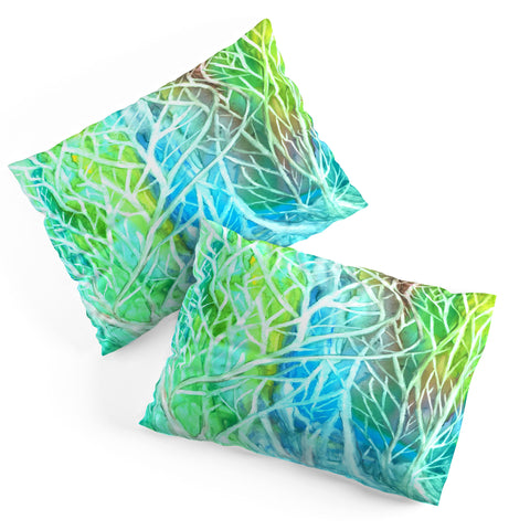 Rosie Brown Coral View Pillow Shams