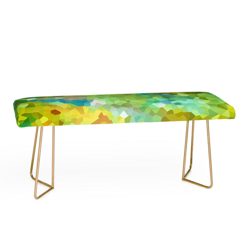 Rosie Brown Crystalline Bench