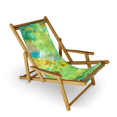 Rosie Brown Crystalline Sling Chair