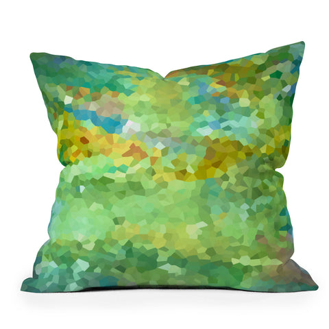 Rosie Brown Crystalline Throw Pillow
