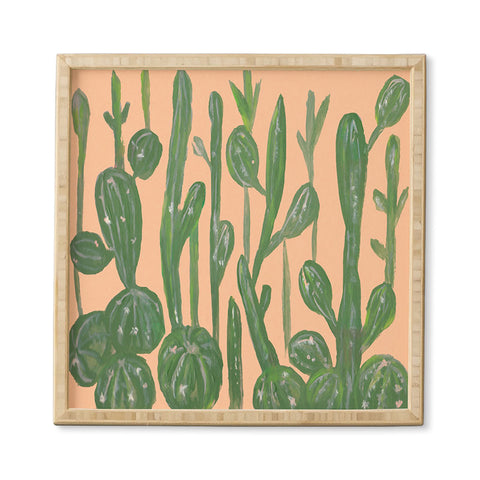 Rosie Brown Desert Town Meeting Framed Wall Art