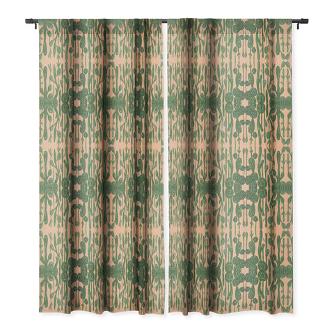 Rosie Brown Desert Town Meeting Blackout Window Curtain