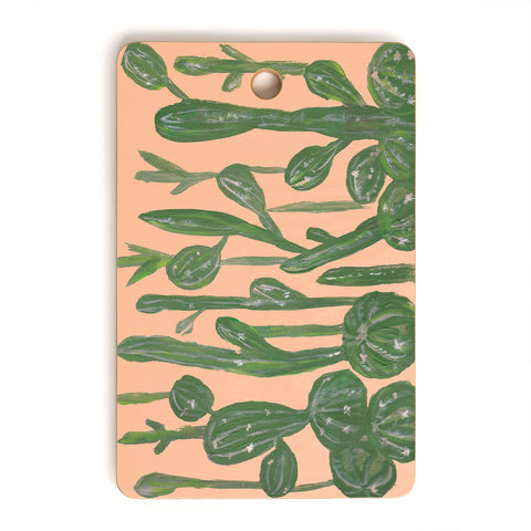 Rosie Brown Desert Town Meeting Cutting Board Rectangle