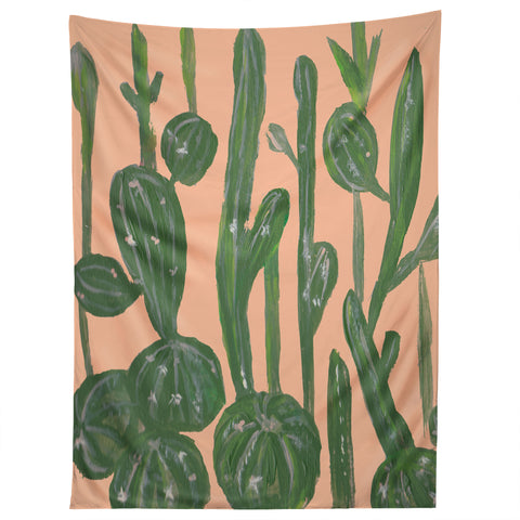 Rosie Brown Desert Town Meeting Tapestry