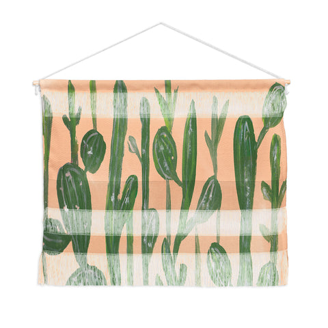 Rosie Brown Desert Town Meeting Wall Hanging Landscape