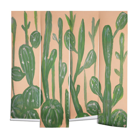 Rosie Brown Desert Town Meeting Wall Mural