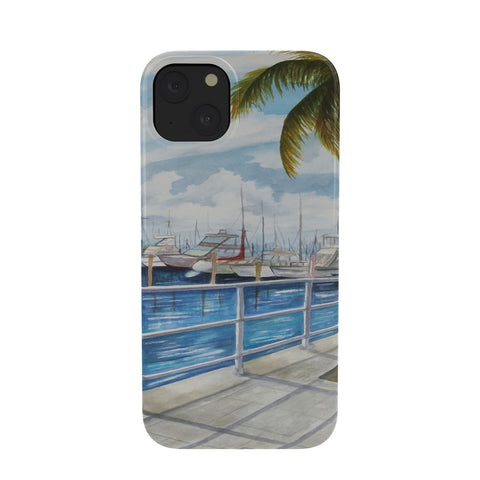Rosie Brown Dinner Key Marina Stroll Phone Case