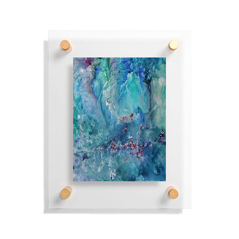 Rosie Brown Diver Paradise Floating Acrylic Print