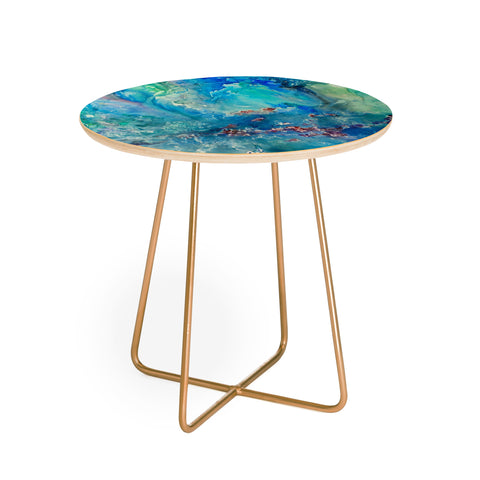Rosie Brown Diver Paradise Round Side Table