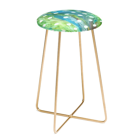 Rosie Brown Dots And Dots Counter Stool