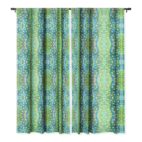 Rosie Brown Dots And Dots Blackout Window Curtain