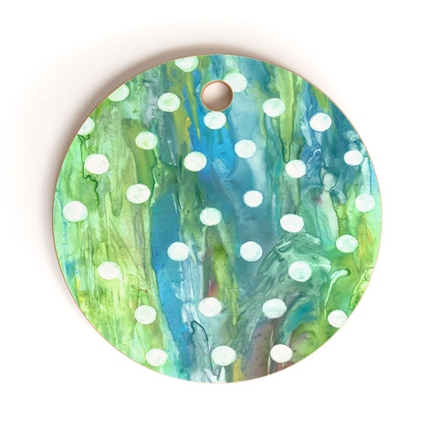 Rosie Brown Dots And Dots Cutting Board Round