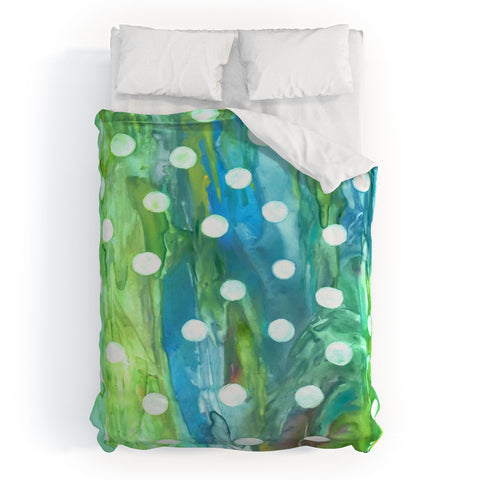 Rosie Brown Dots And Dots Duvet Cover