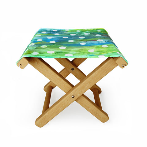 Rosie Brown Dots And Dots Folding Stool