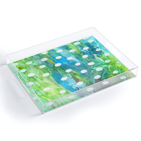 Rosie Brown Dots And Dots Acrylic Tray