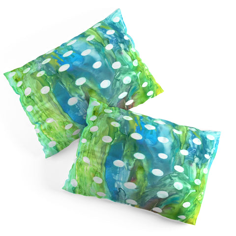 Rosie Brown Dots And Dots Pillow Shams