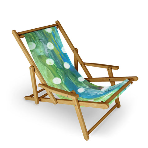 Rosie Brown Dots And Dots Sling Chair