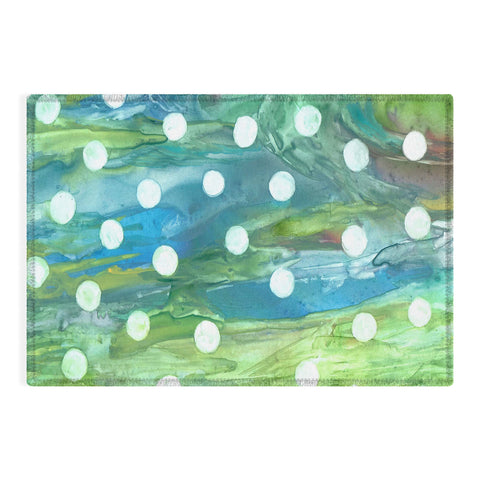Rosie Brown Dots And Dots Outdoor Rug