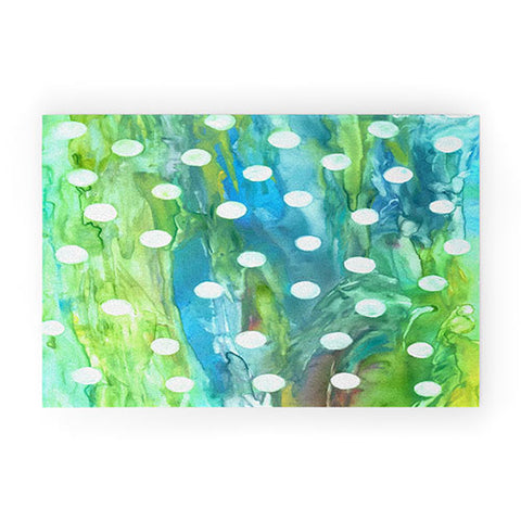 Rosie Brown Dots And Dots Welcome Mat