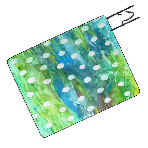 Rosie Brown Dots And Dots Picnic Blanket