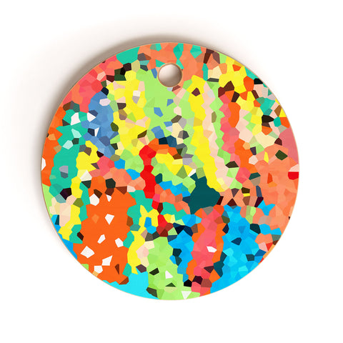 Rosie Brown Easter Candy Cutting Board Round