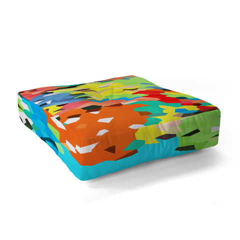 Rosie Brown Easter Candy Floor Pillow Square