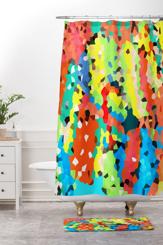 Rosie Brown Easter Candy Shower Curtain And Mat