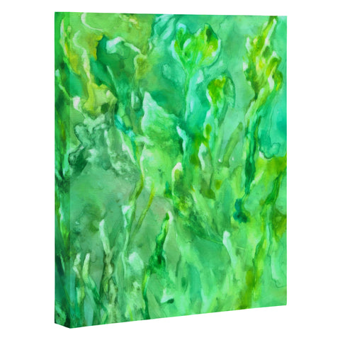 Rosie Brown Easy Being Green Art Canvas