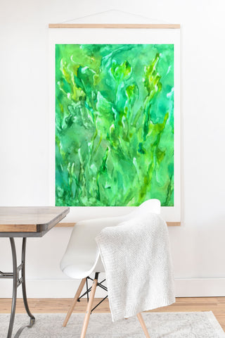 Rosie Brown Easy Being Green Art Print And Hanger