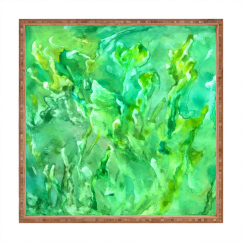 Rosie Brown Easy Being Green Square Tray