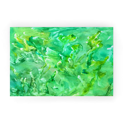 Rosie Brown Easy Being Green Welcome Mat