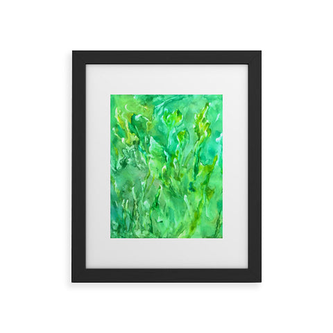Rosie Brown Easy Being Green Framed Art Print
